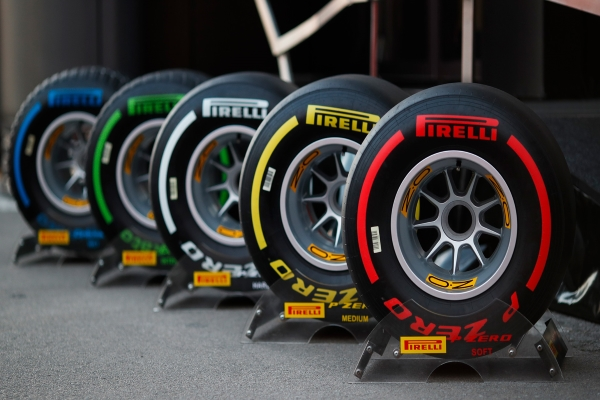 Formula 1 lastik konsept görseli